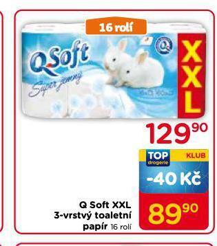 TOP drogerie Q soft toaletní papír nabídka