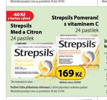 Dr. Max Strepsils nabídka