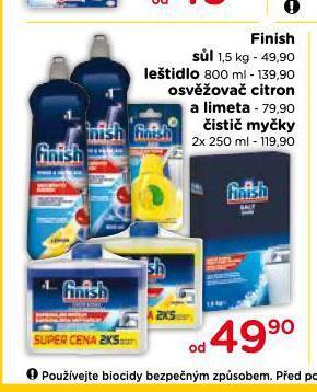 TOP drogerie Finish leštidlo nabídka