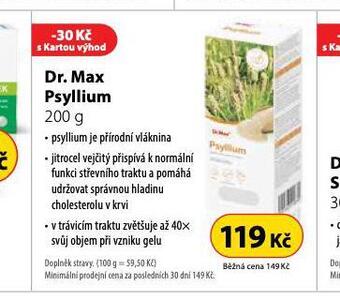 Dr. Max Psyllium nabídka
