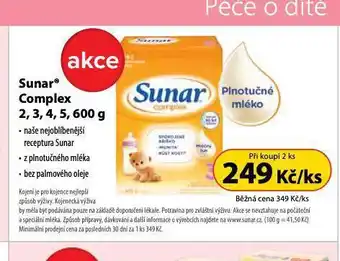 Dr. Max Sunar kojenecká výživa nabídka