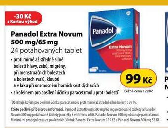 Dr. Max Panadol extra novum nabídka