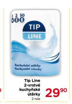 TOP drogerie Tip line kuchyňské utěrky nabídka