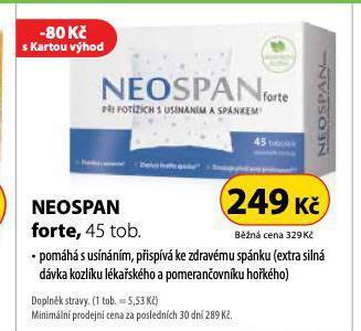Dr. Max Neospan forte nabídka