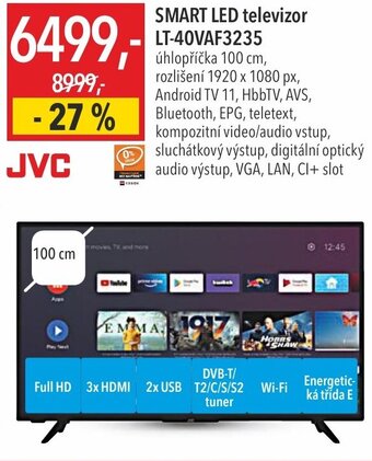 Globus SMART LED televizor LT-40VAF3235 nabídka