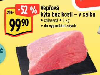 Albert Vepřová kýta bez kosti - v celku nabídka