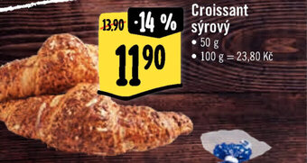 Albert Croissant sýrový nabídka