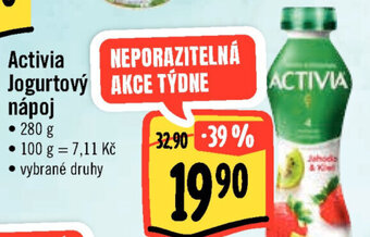 Albert Activia Jogurtový nápoj nabídka