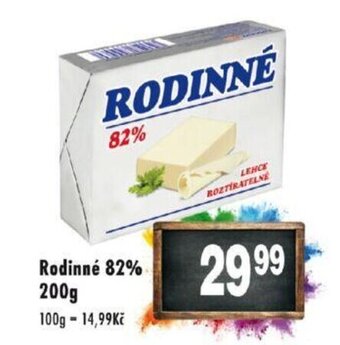 Qanto Rodinné 82% 200g nabídka