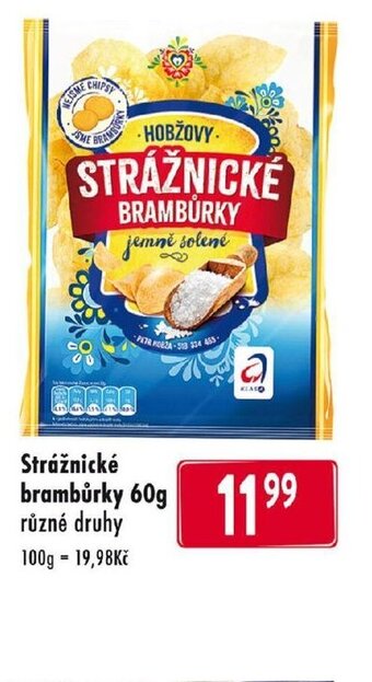 Qanto Strážnické brambůrky 60g nabídka