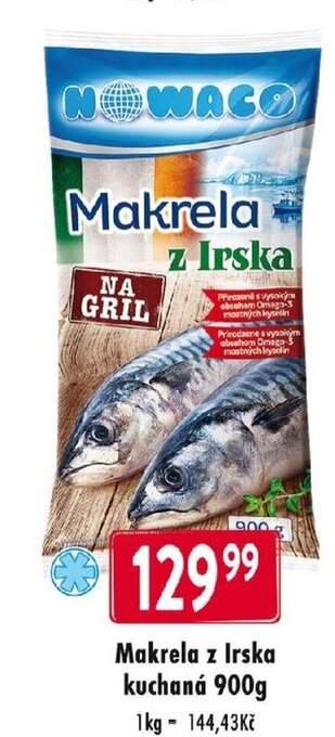 Qanto Makrela z Irska kuchaná 900g nabídka