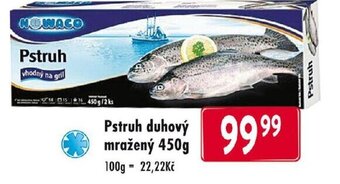 Qanto Pstruh duhový mražený 450g nabídka