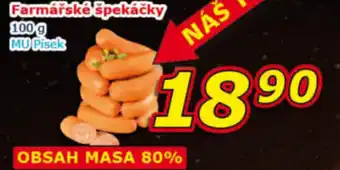 ESO MARKET Farmářské Spekáčky nabídka