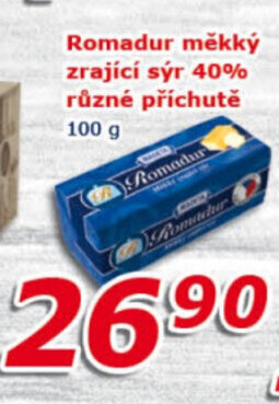 ESO MARKET Romadur měkký zrající sýr 40% různé příchutě 100 g nabídka