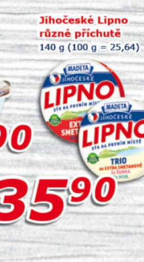 ESO MARKET Jihočeské Lipno různé příchutě nabídka
