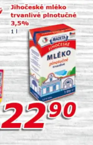 ESO MARKET Jihočeské mléko trvanlivé plnotučné 3,5% nabídka