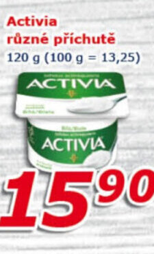 ESO MARKET Activia různé příchutě nabídka