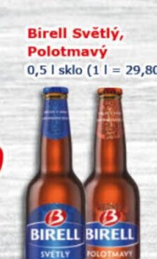 ESO MARKET Birell Světlý, Polotmavý nabídka