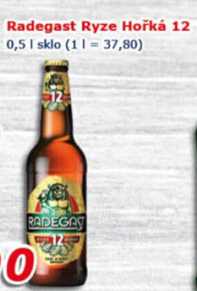 ESO MARKET Radegast Ryze Hořká 12 nabídka