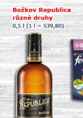 ESO MARKET Božkov Republica různé druhy nabídka