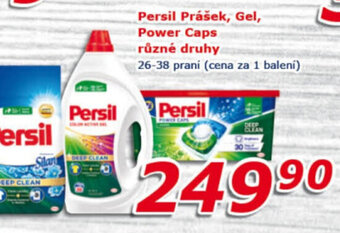 ESO MARKET Persil Prášek, Gel, Power Caps různé druhy nabídka
