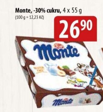 Bala Monte, -30% cukru nabídka