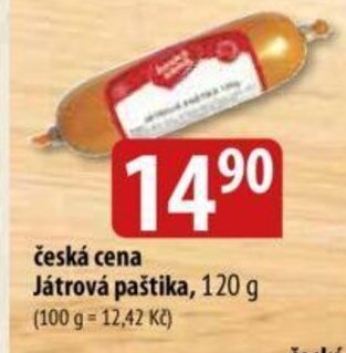 Bala česká cena Játrová paštika nabídka