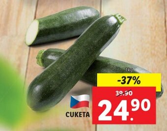 Lidl CUKETA nabídka