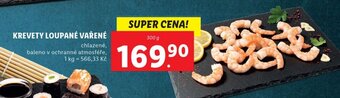 Lidl KREVETY LOUPANÉ VAŘENÉ nabídka
