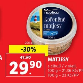 Lidl MATJESY nabídka