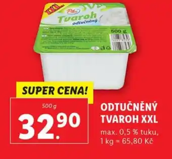 Lidl ODTUČNĚNÝ TVAROH XXL nabídka