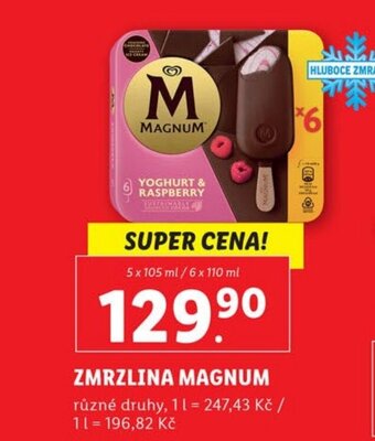 Lidl ZMRZLINA MAGNUM nabídka