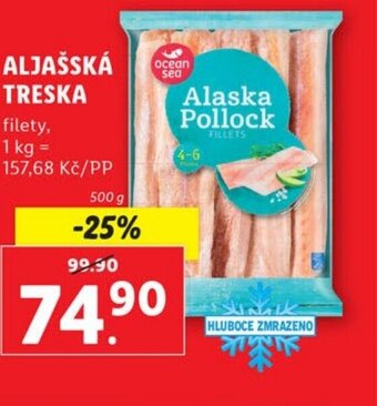 Lidl ALJAŠSKÁ TRESKA nabídka