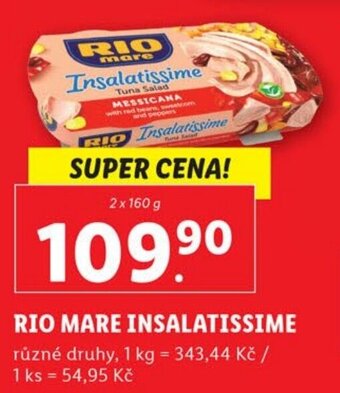 Lidl RIO MARE INSALATISSIME nabídka