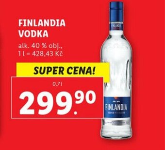 FINLANDIA VODKA
