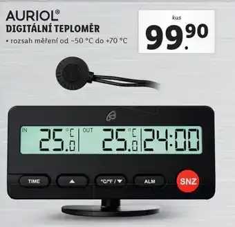 Lidl AURIOLⓇ DIGITÁLNÍ TEPLOMĚR nabídka