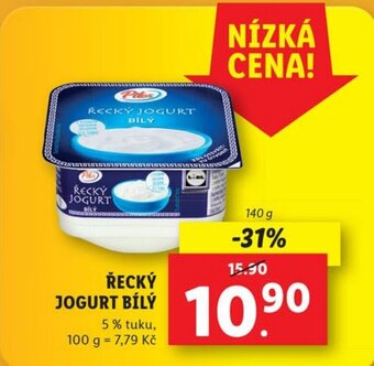 Lidl ŘECKÝ JOGURT BÍLÝ nabídka