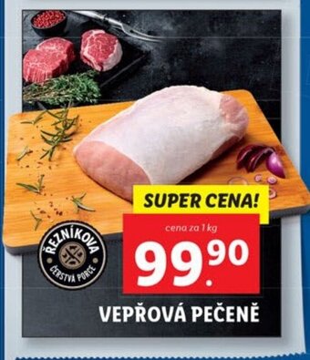 Lidl VEPŘOVÁ PEČENĚ nabídka