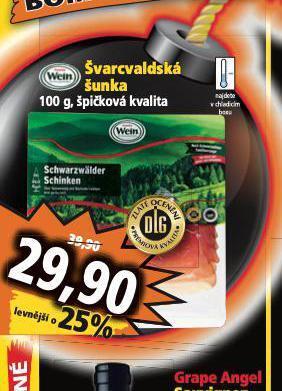 Norma Švarcvaldská šunka nabídka