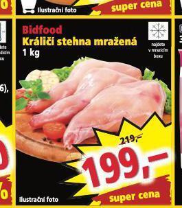 Norma Králičí stehna mražená nabídka