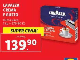 Lidl Káva lavazza nabídka