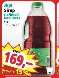 Norma Jupí sirup nabídka
