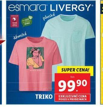 Lidl Triko nabídka