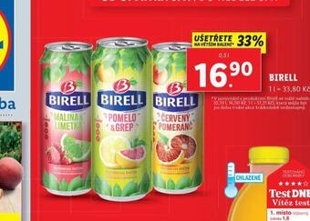 Lidl Birell nealkoholické pivo nabídka