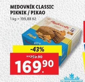 Lidl Medovník nabídka