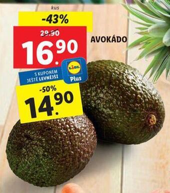 Lidl Avokádo nabídka
