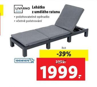 Lidl Lehátko z umělého ratanu nabídka
