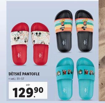 Lidl Dětské pantofle nabídka