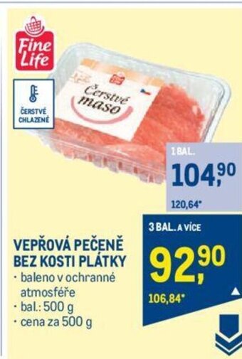 Makro VEPŘOVÁ PEČENĚ nabídka