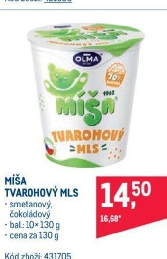 Makro MÍŠA TVAROHOVÝ MLS nabídka